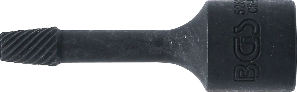 Spirálbites dugókulcsbetét / csavarkiszedő | 10 mm (3/8") | 6 mm