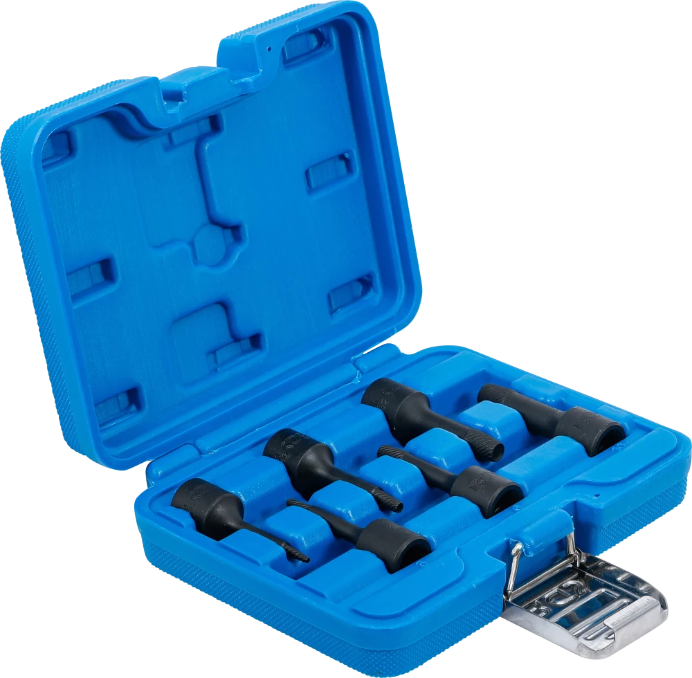 Spirálbites dugókulcskészlet / csavarkiszedő | 10 mm (3/8") | 2 - 10 mm | 6 darabos