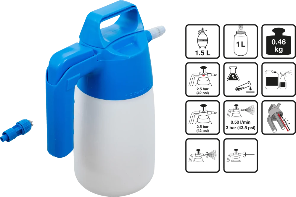 Pumpás permetezőtartály | 1,5 l