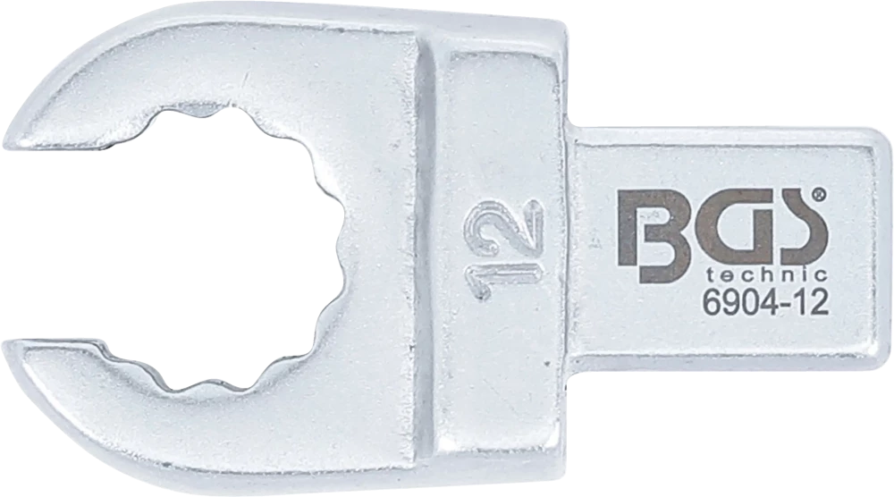 Csillagfej nyomatékkulcshoz | nyitott | 12 mm | Befogó 9 x 12 mm