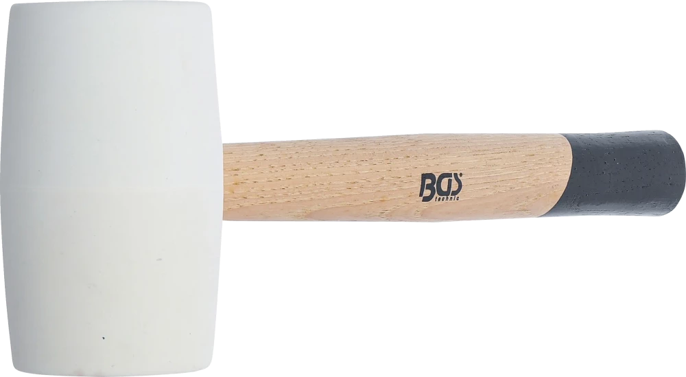 Gumikalapács | üvegszálas nyél | fehér fejű | Ø 64 mm | 750 g