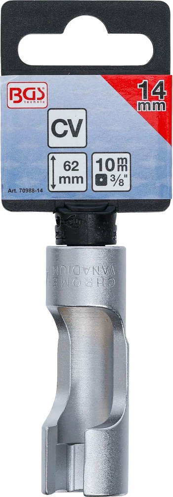 Speciális dugókulcsbetét, hasított | 10 mm (3/8") | 14 mm