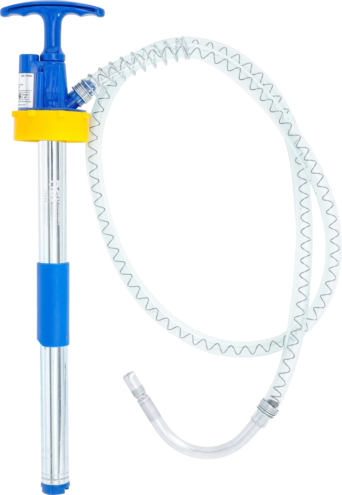 Kézi pumpa műanyag tartályokhoz | mit DIN 61 csavaros karabiner