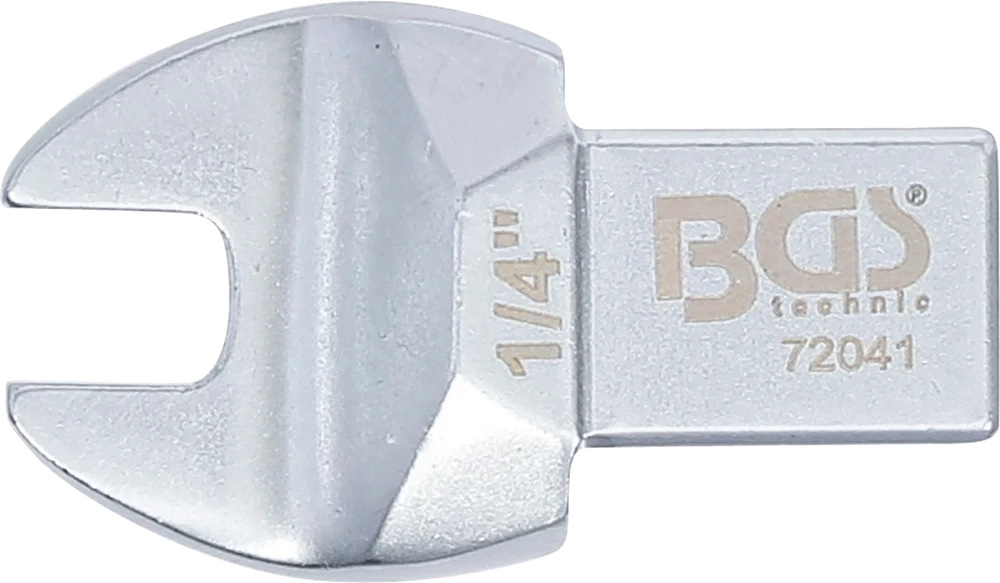 Villásfej nyomatékkulcshoz | 1/4" | Befogó 9 x 12 mm
