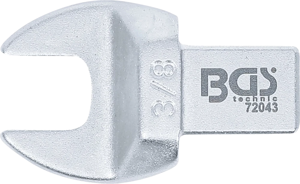 Villásfej nyomatékkulcshoz | 3/8" | Befogó 9 x 12 mm