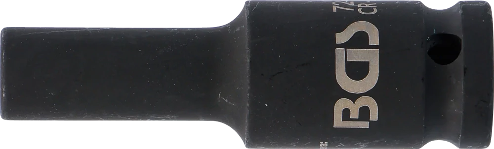 Levegős dugókulcs hatszögletű, mély | 12,5 mm (1/2") | 8 mm