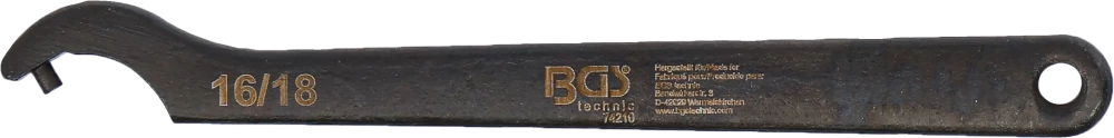 Horgas kulcs csappal | 16 - 18 mm