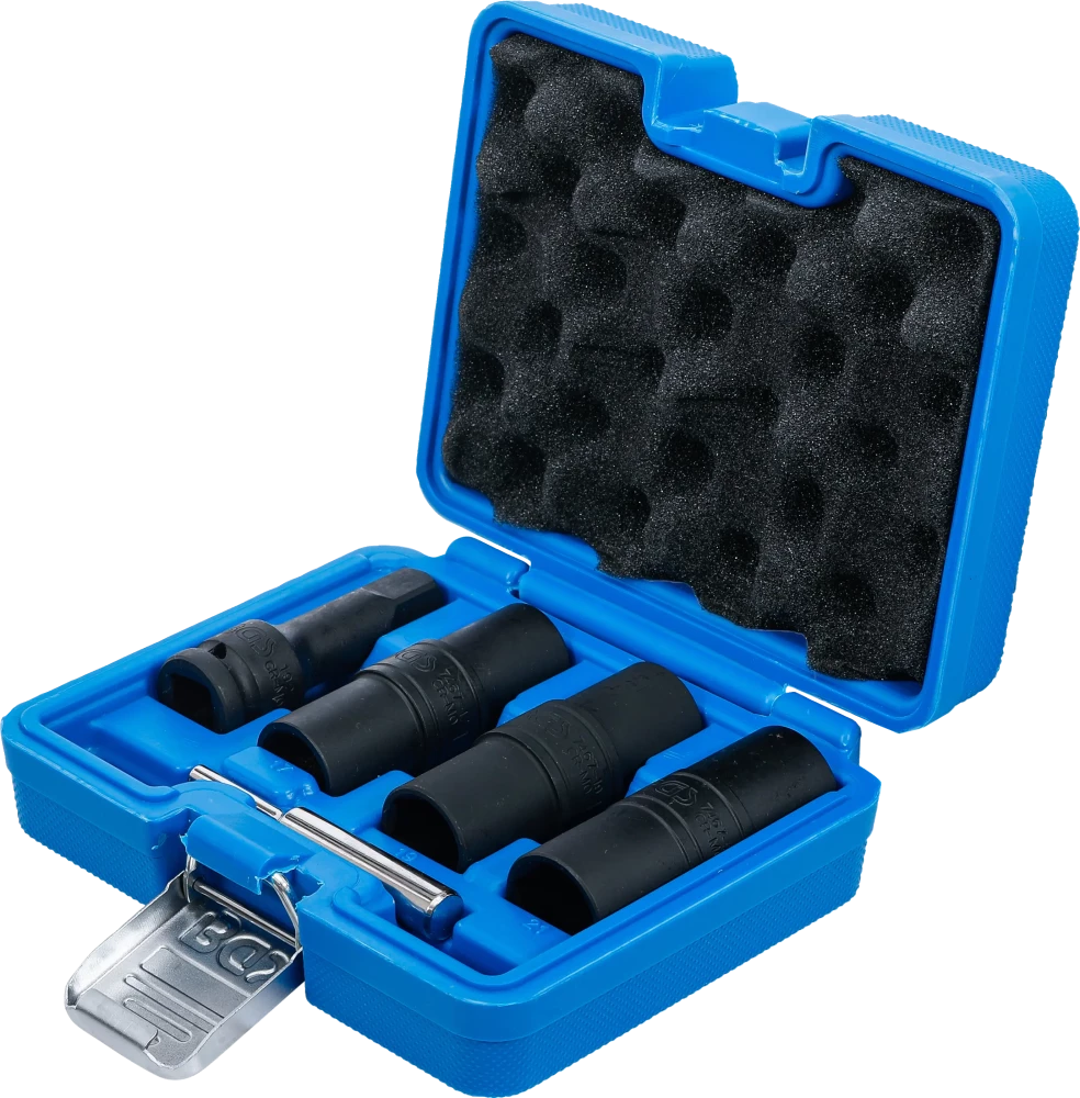 Speciális levegős, fordítóbetétes dugókulcskészlet | hatszögletű és csavarhúzó 17 - 19 - 21 mm | 12,5 mm (1/2") | 3 darabos