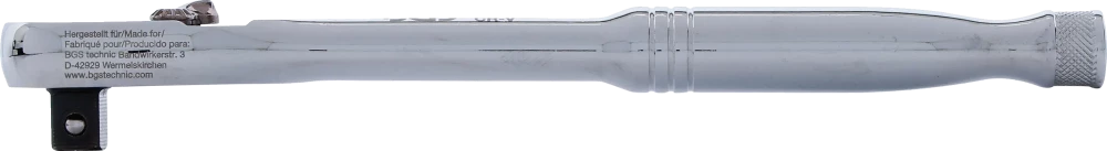Racsnis kulcs | Tömör acél | finomfogazású | 10 mm (3/8")
