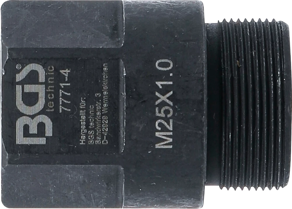 Leszerelő adapter, BGS 7771 | M25 x M20 x 41 mm