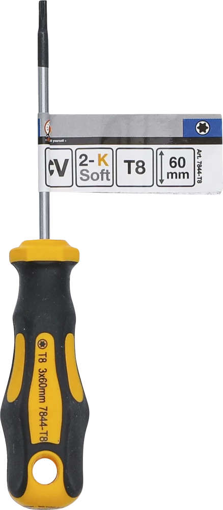 Csavarhúzó | T-profil (Torx) T8 | Pengehossz 60 mm