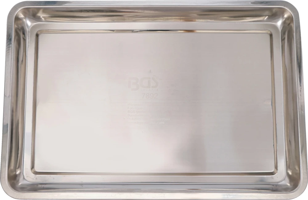 Olajtepsi | nemesacél | 600 x 400 mm | 9 l