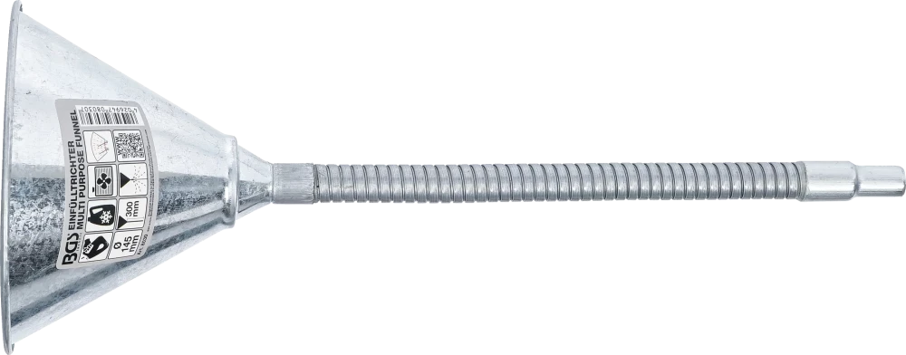 Betöltőtölcsér | Fém kivétel | Ø 145 mm