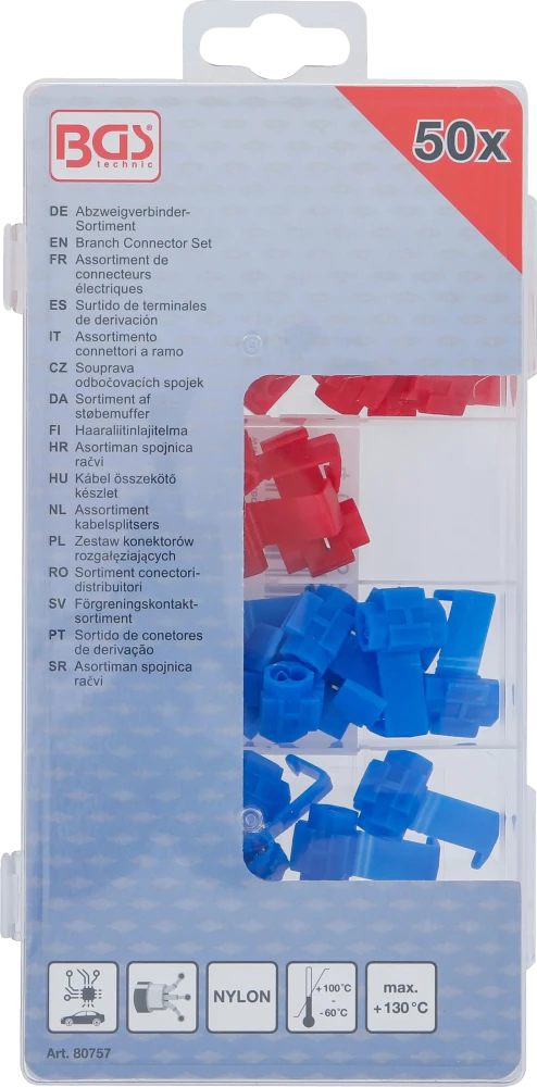 Kábel összekötő készlet | 50 darabos
