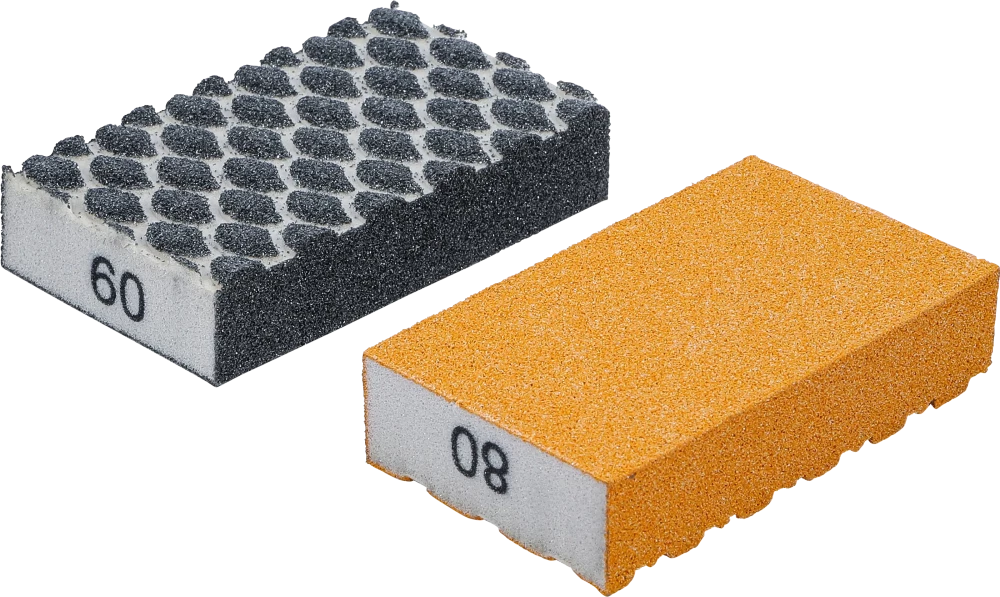 Csiszolószivacs-készlet | K 60, 80 | 2 darabos