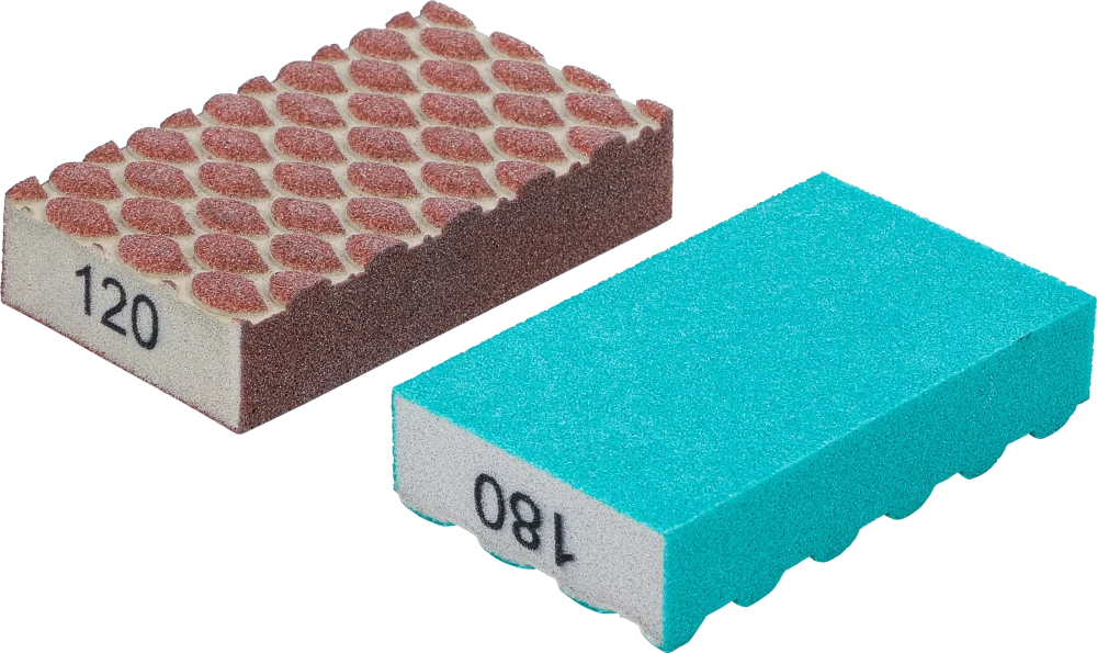 Csiszolószivacs-készlet | K 120, 180 | 2 darabos