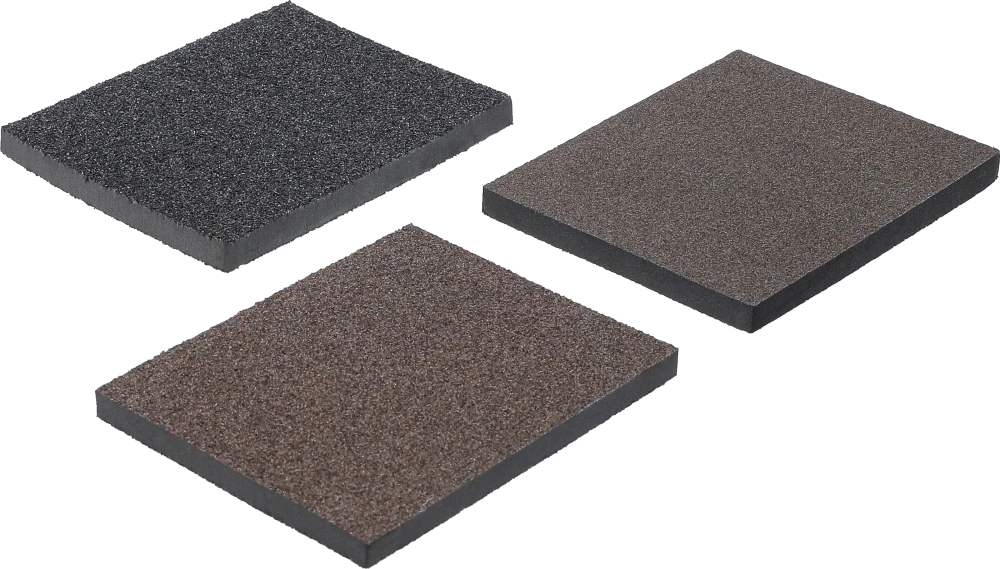 Csiszolószivacs-készlet | K 46, 80, 120 | 3 darabos