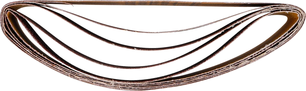 Csiszolószalag-készlet | szalagcsiszolóhoz | 75 x 533 mm | K 40 - 60 - 80 - 120 - 240 | 5 darabos