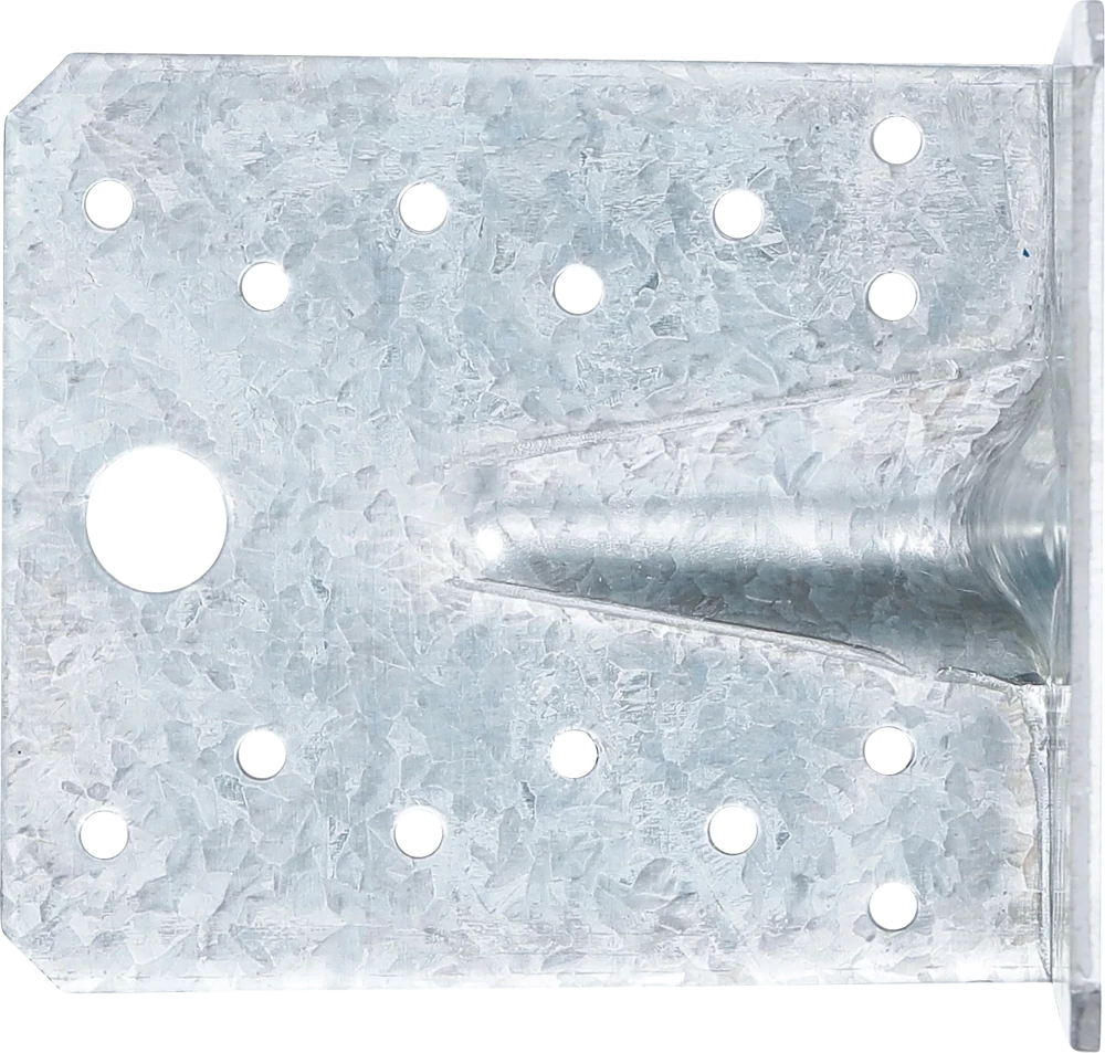 Sarokvas | peremszegéllyel | 105 x 105 x 90 x 3 mm