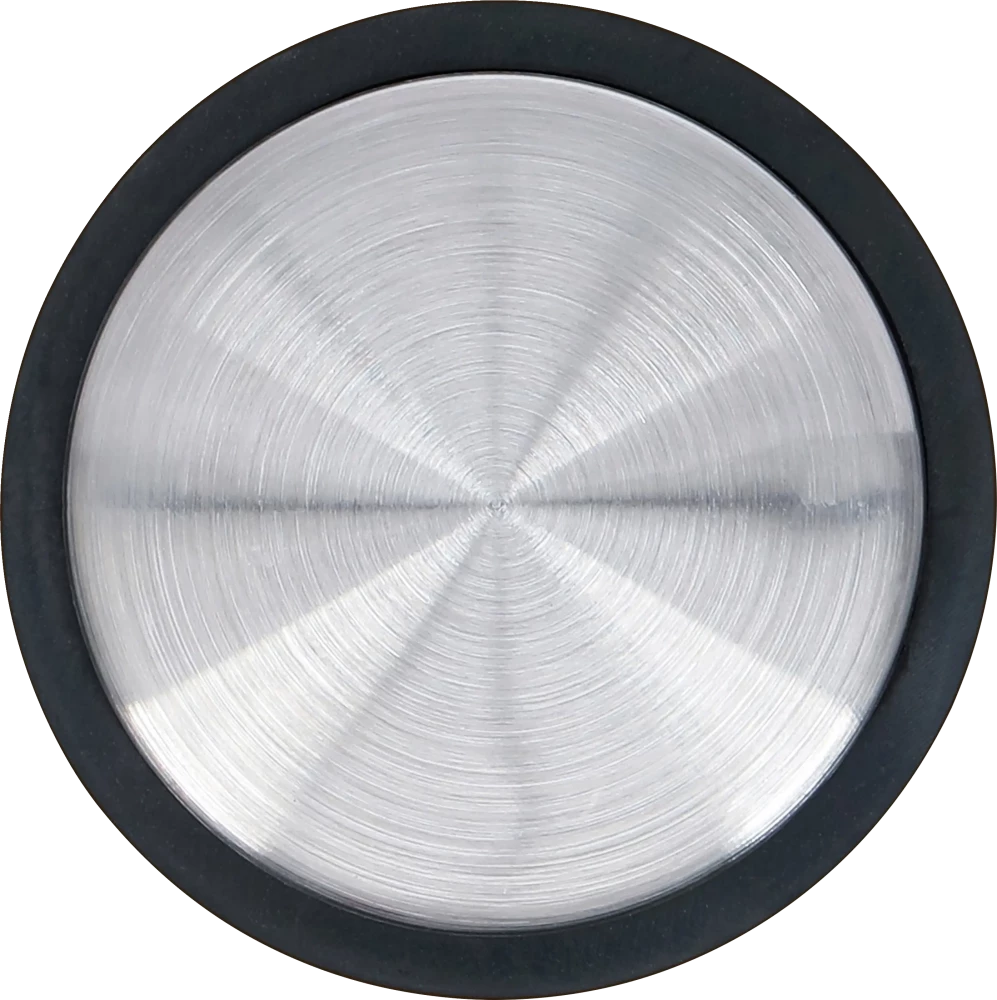 Ajtóütköző | nemesacél | 90 x 70 mm | 2 kg