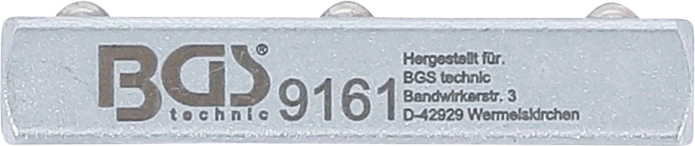 Négyszögű behajtó | Külső négyszögletű 6,3 mm (1/4") | BGS 9160