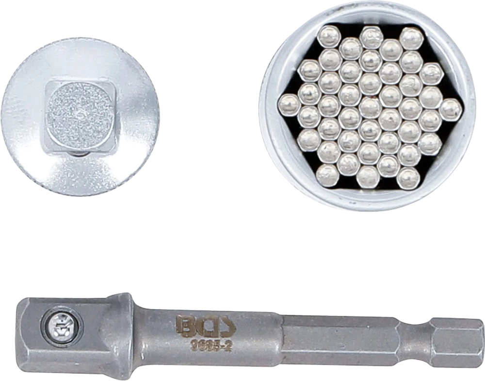 Multi dugókulcs adapterkészlettel | 10 mm (3/8") | 9 - 21 mm | 3 darabos