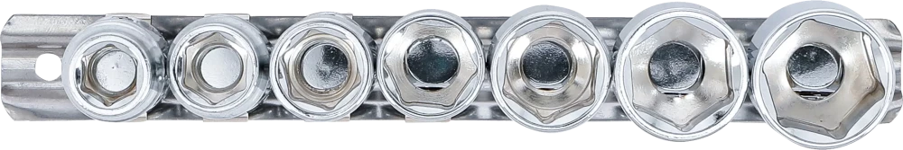 Csuklós dugókulcskészlet | 10 mm (3/8") | 3/8" - 3/4" | coll méretek | 7 darabos