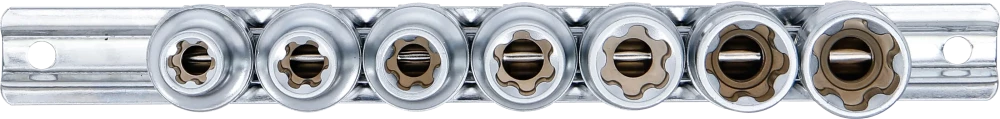 Dugókulcskészlet, T-profil Plus (Torx Plus) | 10 mm (3/8") | 10EP - 20EP | 7 darabos
