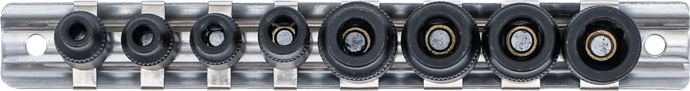 Menetfúró-befogó készlet | 6,3 mm (1/4") / 10 mm (3/8") | mágneses | 8 darabos
