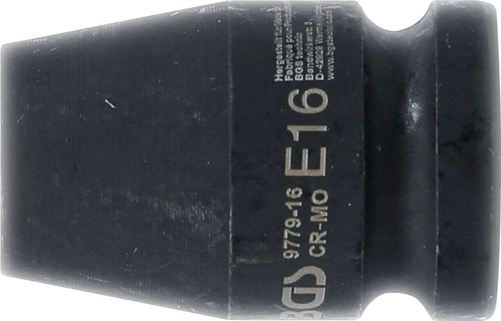 Gépi dugókulcs E-profil | 12,5 mm (1/2") | E16