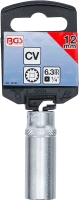 Dugókulcs - Gear Lock, mély | 6,3 mm (1/4") | 12 mm