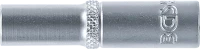 Dugókulcs, tizenkétszögletű, mély | 6,3 mm (1/4") | 7 mm