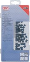 Hernyócsavar-választék | Collban megadott méretek | 160 darabos