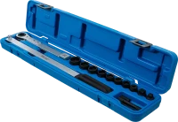 Bordás ékszíj be- és kiszerelőkészlet | 10 mm (3/8") + 12,5 mm (1/2")