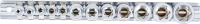 Dugókulcskészlet, E-profil | 6,3 mm (1/4") / 10 mm (3/8") | E4 - E20 | 12 darabos