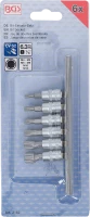 Behajtófej-készlet | 6,3 mm (1/4") | (XZN) M4 - M12 | 6 darabos