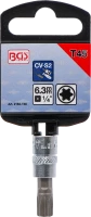 Behajtófej | 6,3 mm (1/4") | T-profil (Torx) T45