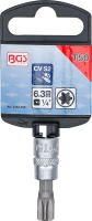Behajtófej | 6,3 mm (1/4") | T-profil (Torx) T50
