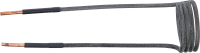 Indukciós tekercs indukciós fűtőkészülékhez | 45 mm | 90°-ban hajlított | a BGS 2169, 3391-hez
