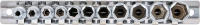 Dugókulcskészlet, hatszögletű, mély | 6,3 mm (1/4") | 4 - 13 mm | 11 darabos