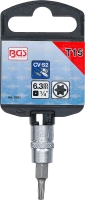 Behajtófej | 6,3 mm (1/4") | T-profil (Torx) T15