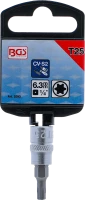 Behajtófej | 6,3 mm (1/4") | T-profil (Torx) T25