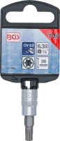 Behajtófej | 6,3 mm (1/4") | T-profil (Torx) T30