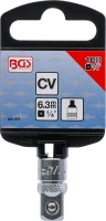 Dugókulcs-adapter | 6,3 mm (1/4") - 10 mm (3/8")