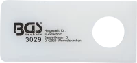 Díszítő elem leszedő lyukkal | 100 x 45 mm