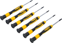 Műszerész csavarhúzó készlet | T-profil (Torx) | 6 darabos