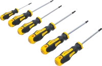 Csavarhúzó készlet | T-profil (Torx) T10 - T30 | 6 darabos