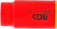VDE dugókulcs hatszögletű | 10 mm (3/8") | 10 mm