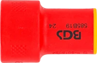 VDE dugókulcs hatszögletű | 10 mm (3/8") | 19 mm