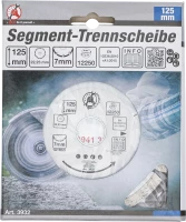 Szegmentált vágókorong | Ø 125 mm